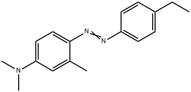 2-METHYL-4-ETHYL-4-DIMETHYLAMINDAZOBENZENE Struktur