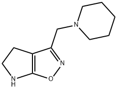 4H-Pyrrolo[3,2-d]isoxazole,5,6-dihydro-3-(1-piperidinylmethyl)-(9CI) Struktur