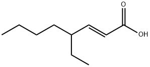 4-ETHYL-2-OCTENOIC ACID Struktur