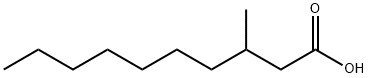 3-METHYLDECANOIC ACID Struktur