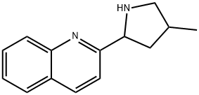 Quinoline, 2-(4-methyl-2-pyrrolidinyl)- (9CI) Struktur