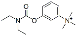 3-(((diethylamino)carbonyl)oxy)-N,N,N-trimethylbenzenaminium Struktur