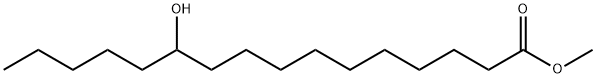 11-Hydroxyhexadecanoic acid methyl ester Struktur