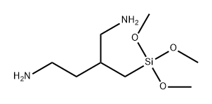 2-[(trimethoxysilyl)methyl]butane-1,4-diamine  Struktur