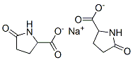 sodium bis(5-oxo-DL-prolinate) Struktur