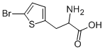 DL-2-(5-Bromothienyl)alanine Struktur