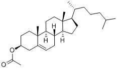 Cholesteryl acetate Struktur