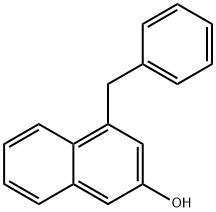 4-Benzyl-2-naphthol Struktur