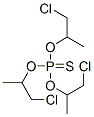 Thiophosphoric acid O,O,O-tris(2-chloro-1-methylethyl) ester Struktur