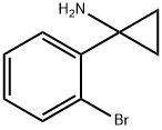 1-(2-BROMOPHENYL)CYCLOPROPANAMINE Struktur