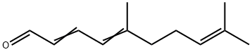 5,9-dimethyldeca-2,4,8-trienal Struktur