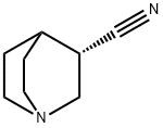 1-Azabicyclo[2.2.2]octane-3-carbonitrile,(3S)-(9CI) Struktur