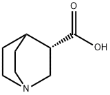 1-Azabicyclo[2.2.2]octane-3-carboxylicacid,(3S)-(9CI) Struktur