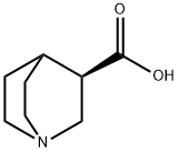 1-Azabicyclo[2.2.2]octane-3-carboxylicacid,(3R)-(9CI) Struktur