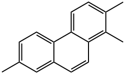 1,2,5-/1,2,7-TRIMETHYLPHENANTHRENE Struktur