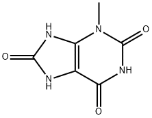 3-METHYLURIC ACID Struktur