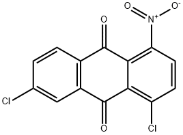 4,6-dichloro-1-nitroanthraquinone Struktur