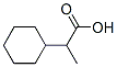 2-cyclohexylpropionic acid Struktur