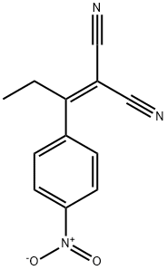 2-(1-(4-NITROPHENYL)PROPYLIDENE)MALONONITRILE Struktur