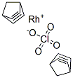 BIS(BICYCLO(2.2.1)HEPTA-2,5-DIENE)-RHODIUM(I) PERCHLORATE Struktur