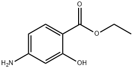 4-AMINO-2-HYDROXYBENZOIC ACID ETHYL ESTER Struktur