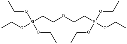 Bis(2-triethoxysilylethyl) ether Struktur