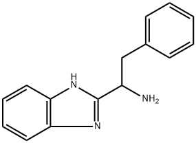 α-(Phenylmethyl)-1H-benzimidazole-2-methanamine Struktur