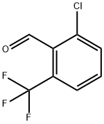 2-CHLORO-6-(TRIFLUOROMETHYL)BENZALDEHYDE Struktur