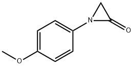 Aziridinone, 1-(4-methoxyphenyl)- (9CI) Struktur