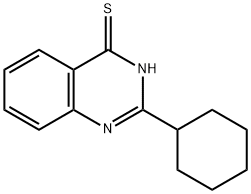 4(1H)-Quinazolinethione, 2-cyclohexyl- (9CI) Struktur