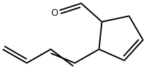 3-Cyclopentene-1-carboxaldehyde, 2-(1,3-butadienyl)- (9CI) Struktur