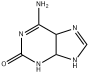 2H-Purin-2-one, 6-amino-3,4,5,7-tetrahydro- (9CI) Struktur