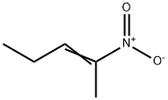 2-Nitro-2-pentene Struktur