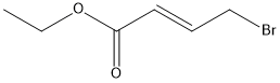 ethyl 4-bromocrotonate Struktur