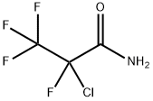 2-CHLOROTETRAFLUOROPROPANAMIDE Struktur