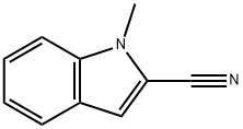 1H-Indole-2-carbonitrile,1-methyl- Struktur