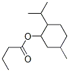 menthyl butyrate Struktur