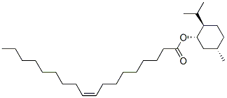 (1alpha,2beta,5alpha)-5-methyl-2-(1-methylethyl)cyclohexyl oleate Struktur