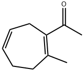 Ethanone, 1-(2-methyl-1,5-cycloheptadien-1-yl)- (9CI) Struktur