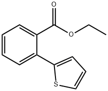 ETHYL 2-THIEN-2-YL BENZOATE Struktur