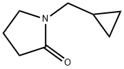 1-(cyclopropylmethyl)pyrrolidin-2-one Struktur