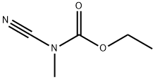 ethyl N-cyano-N-methylaminoformate Struktur