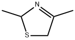 2,5-dihydro-2,4-dimethylthiazole  Struktur