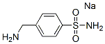 sodium alpha-aminotoluene-4-sulphonamidate  Struktur