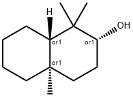 4,4,10-trimethyl-trans-decal-3-ol Struktur