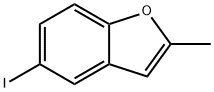 5-Iodo-2-methylbenzofuran Struktur