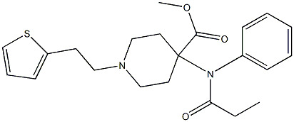 Thiofentanil Struktur