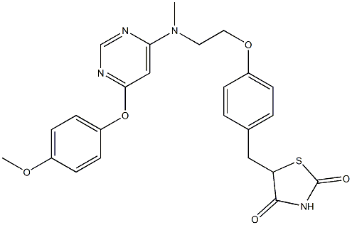 LOBEGLITAZONE Struktur