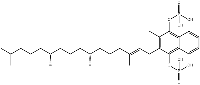 PHYTONADIOL DIPHOSPHATE Struktur