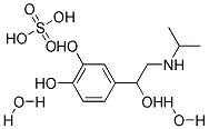 (+ -)-ISOPROTERENOL HEMISULFATE Struktur